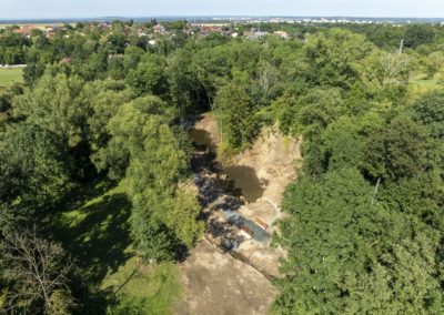 Revitalizace tůní při pravém břehu Pekelského potoka u obce Radovesnice